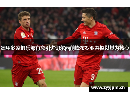 德甲多家俱乐部有意引进切尔西前锋布罗亚并拟以其为核心